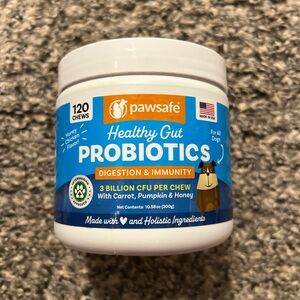Dog Probiotics, Honey Chicken Flavor, 120 Soft Chews for Digestive & Gut Health